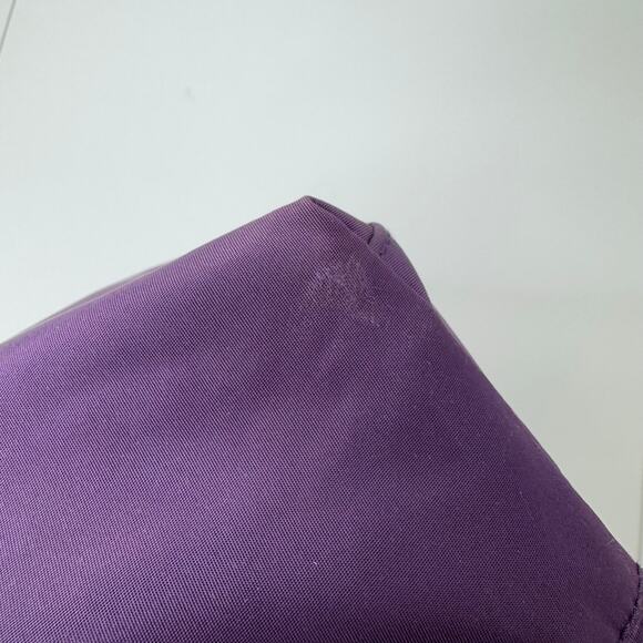 Prada Tessuto Nylon Jacquard Logo Tote in Viola Purple 16"x10" Shoulder Tote Bag - Picture 16 of 16